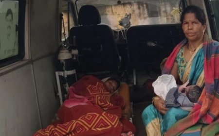 उमरिया के करकेली में जन्माष्टमी पर गूंजी नवजात की किलकारी, एम्बुलेंस के भीतर हुआ सुरक्षित प्रसव