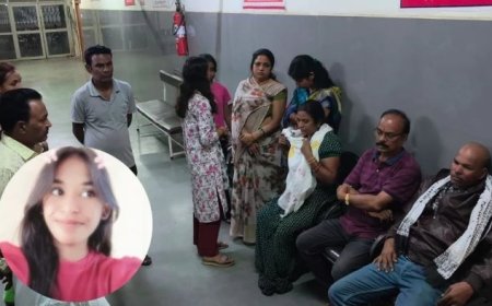 जेएच कॉलेज परिसर में गणेश विसर्जन के दौरान बेहोश होकर गिरी छात्रा, अस्पताल में तोड़ा दम