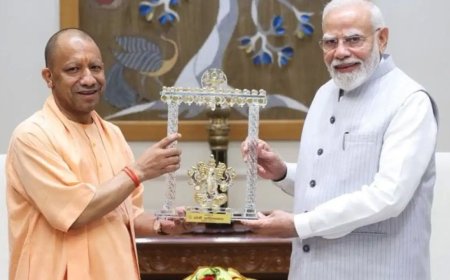 प्रधानमंत्री मोदी से मिले सीएम योगी आदित्यनाथ, संगठन और आगामी चुनाव की तैयारियों पर हुआ मंथन