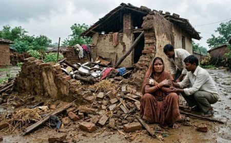नाला उफनने से फंसी घायल महिला, ट्रैक्टर-ट्राली की मदद से पार कराकर अस्पताल पहुंचाया