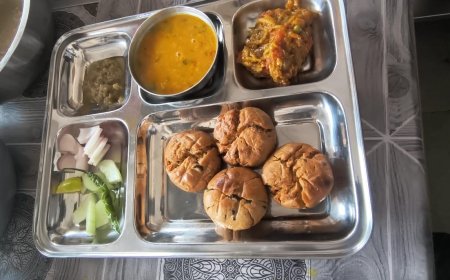 बुंदेलखंड के छतरपुर में देसी घी से बनी दाल बाटी का जलवा, दूर-दूर से आते हैं लोग