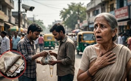 इलाज कराने आई 62 साल की महिला को जालसाजों ने बनाया शिकार, पोटली में निकले रद्दी कागज