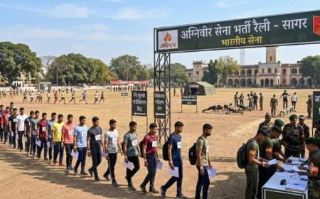 सागर में अग्निवीर सेना भर्ती रैली में आने वाले युवाओं के लिए मसीहा बने जंडेल सिंह गुर्जर, निशुल्क भोजन-आवास की घोषणा
