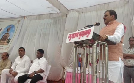 बुरहानपुर में बीजेपी सांसद ज्ञानेश्वर पाटिल का छलका दर्द, बोले- 'अच्छे काम में अपने ही पैदा करते हैं उलझनें'
