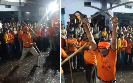 अखाड़े में तलवारबाजी का प्रदर्शन करने के कुछ घंटे बाद पहलवान की मौत, साइलेंट अटैक से मचा हड़कंप