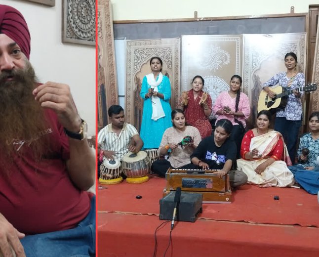 लोककला को बचाने की अनूठी पहल, सिख परिवेश से ताल्लुक रखने वाले देवेंद्र सिंह संवार रहे हैं बुंदेली और छत्तीसगढ़ी लोकगीत