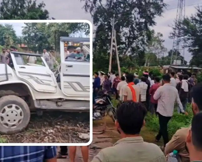 छतरपुर में भीषण सड़क हादसा, बोलेरो और ट्रक की टक्कर में एक ही परिवार के 5 लोगों की मौत
