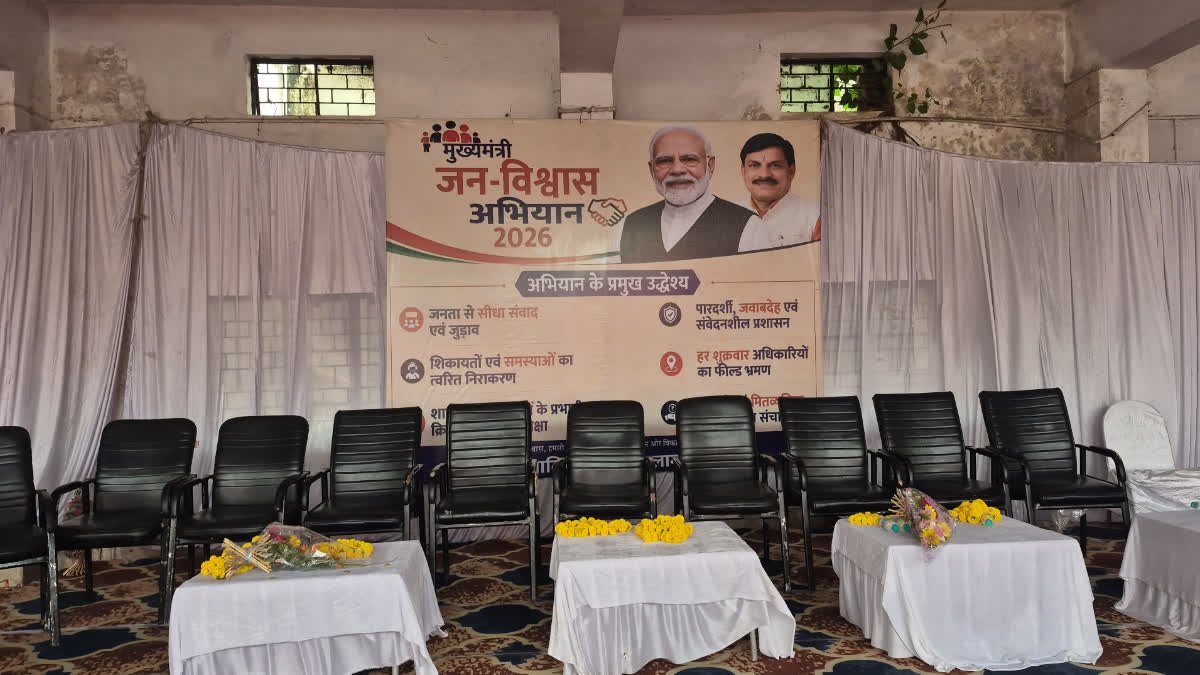 मुख्यमंत्री जन विश्वास अभियान की खुली पोल; शिविर में कुर्सियां रहीं खाली, अधिकारी समेटकर भागे बोरिया-बिस्तर