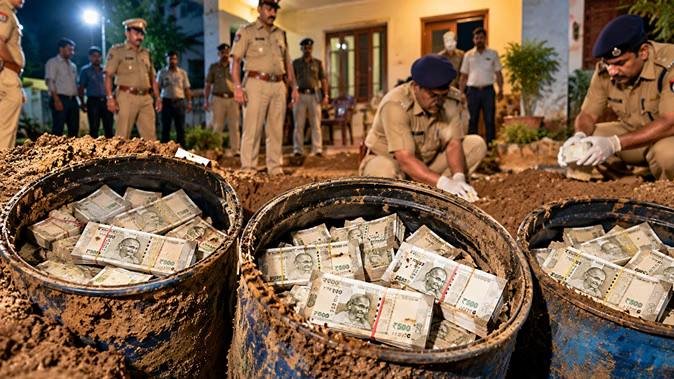 डेढ़ करोड़ का मकान, खेत और 5 करोड़ कैश; नवाबगंज के राकेश यादव की संपत्ति देखकर पुलिस हैरान
