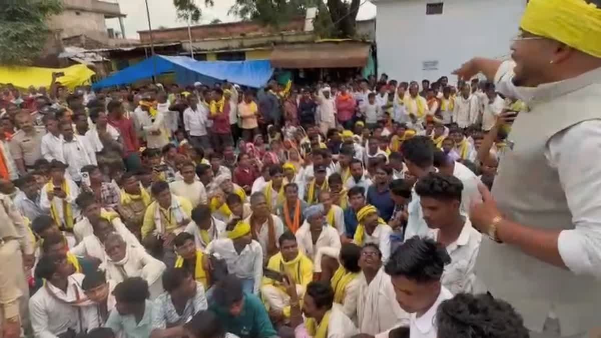 छिंदवाड़ा में दूधी नदी पर बांध निर्माण का विरोध, आदिवासियों ने शुरू किया अनिश्चितकालीन सत्याग्रह