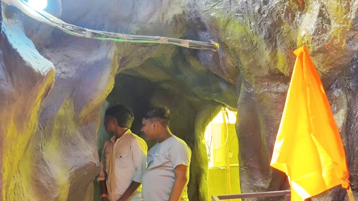 बुरहानपुर के खामनी गांव में फिर सजी मां वैष्णो देवी धाम की गुफा, 51 शक्तिपीठों के होंगे दर्शन