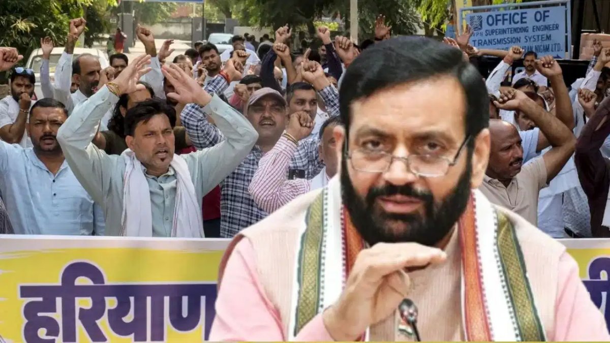 बिजली कर्मचारियों ने खत्म की हड़ताल, सीएम नायब सैनी के आश्वासन के बाद गुरुग्राम-नूंह में निजी कंपनी का लाइसेंस होगा रद्द