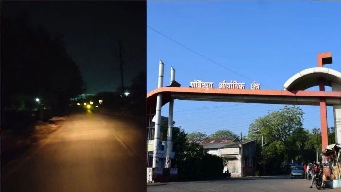 गोविंदपुरा औद्योगिक क्षेत्र में 7 करोड़ टैक्स देने के बाद भी अंधेरे में उद्यमी, एसोसिएशन ने खुद लगवाई स्ट्रीट लाइटें