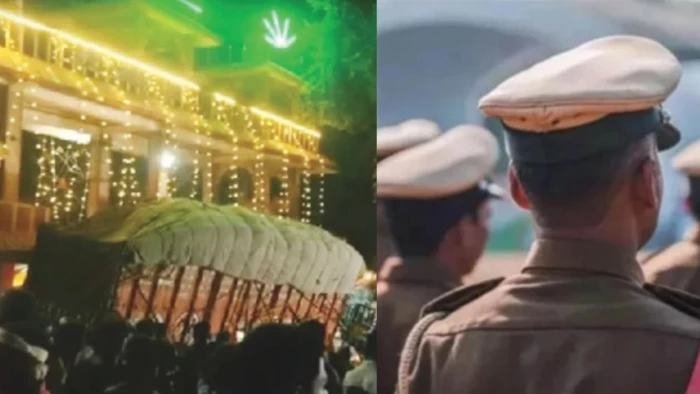 शीतला माता मंदिर हादसे में निलंबित पुलिसकर्मियों का बड़ा खुलासा, अफसरों के गलत निर्देश पर उठाए सवाल