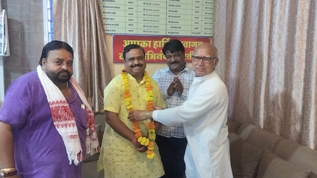 अखिल भारतीय जायसवाल सर्ववर्गीय महासभा के राष्ट्रीय अध्यक्ष राजेश जायसवाल का सेगांव आगमन पर जोरदार स्वागत