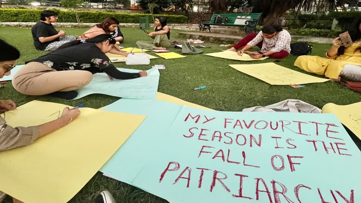 कमला पार्क से गैमन इंडिया तक निकलेगा 2.5 किमी का मार्च, महिलाओं ने उठाई आजादी की मांग