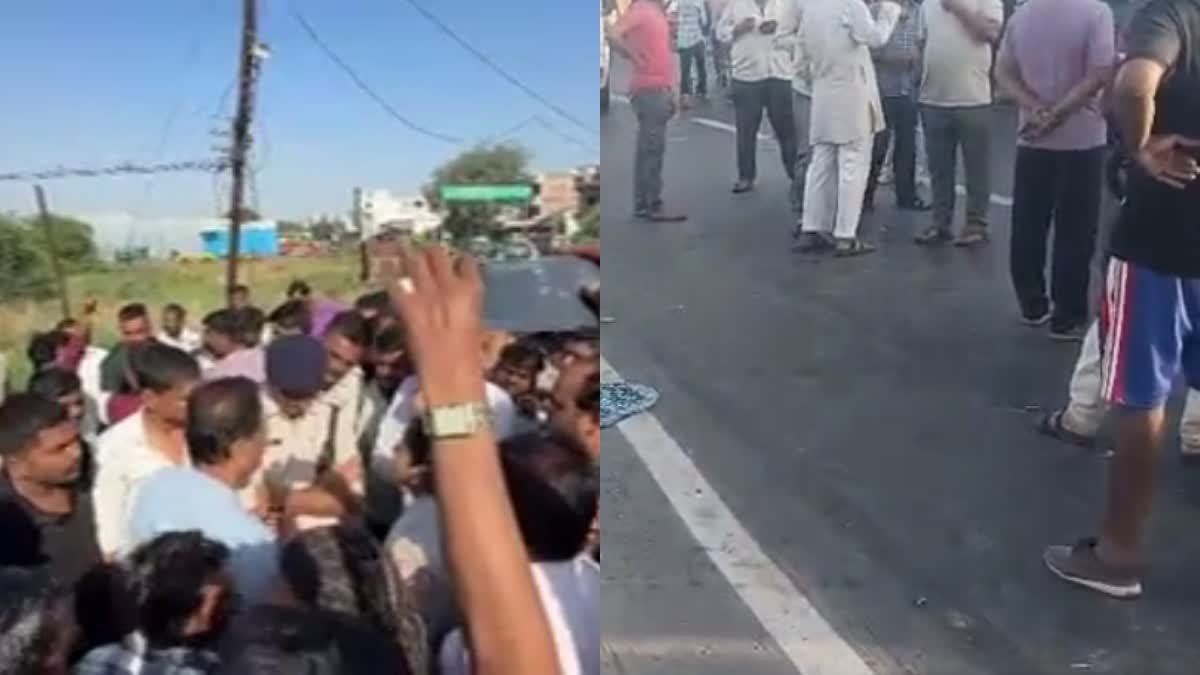 बदनावर में लेबड़-नयागांव फोरलेन पर दर्दनाक हादसा, ट्राले की टक्कर से एक ही परिवार के तीन लोगों की मौत