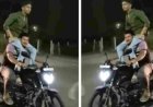 सोशल मीडिया रील के लिए सड़क पर स्टंट करना पड़ा भारी, पुलिस ने युवकों से मंगवाई माफी