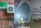 छात्र संघ चुनाव की मांग के बीच विवादित नारों पर भड़की बीजेपी, शाजिया इल्मी बोलीं- संस्था का नाम हो रहा खराब