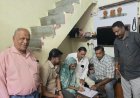 स्वर्गीय इंदिरा शर्मा की प्रेरणा से सेंधवा में जगा देहदान का अलख, मां-बेटे ने एक साथ लिया मरणोपरांत देहदान का संकल्प