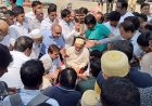 फोरलेन सड़क निर्माण की धीमी रफ्तार से भड़के व्यापारी, महापौर प्रहलाद पटेल बोले- 'मैं लाचार और नाकारा सिस्टम का शिकार हूं'