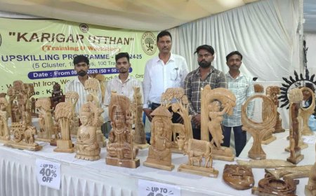 शहडोल में देवी अहिल्याबाई बुनकर मेले का सफल समापन, चंदेरी-महेश्वरी साड़ियों और लकड़ी के शिल्प की रही भारी मांग