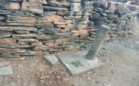 बुढ़ेरा गांव में पिछले 3 महीने से बंद है नल जल योजना, महिलाओं को सिर पर पानी ढोने को मजबूर होना पड़ रहा