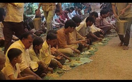 विजयादशमी पर भारतीय संगठन के तत्वावधान में विशाल भंडारे का आयोजन, 12 हजार से अधिक लोगों ने ग्रहण की प्रसादी