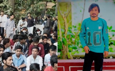 शाहजहानाबाद थाने का घेराव, 'नानू' को आरोपी बनाने और सीसीटीवी फुटेज जांच की मांग