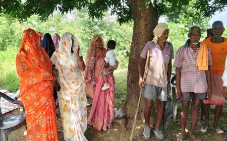 बहरी क्षेत्र में गहराया भूमि विवाद, ग्रामीणों, वन विभाग और राजस्व के दावों के बीच अटके 12 परिवारों के पीएम आवास