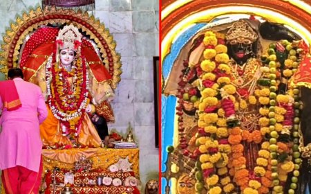 छतरपुर के प्रसिद्ध मां काली और पीतांबरा माता मंदिर में उमड़ी भक्तों की भीड़, जानें इतिहास