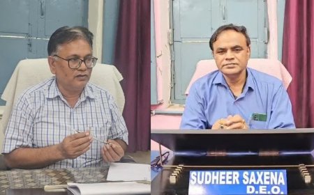 स्कूल शिफ्टिंग और कोर्ट में लापरवाही पड़ी भारी, बीएस इंदौलिया और सुधीर सक्सेना सस्पेंड