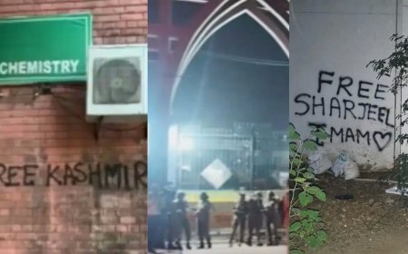छात्र संघ चुनाव की मांग के बीच विवादित नारों पर भड़की बीजेपी, शाजिया इल्मी बोलीं- संस्था का नाम हो रहा खराब