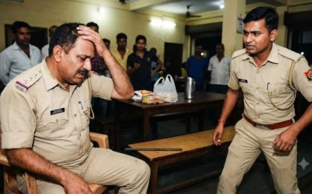 खाने को लेकर विवाद में दो पुलिसकर्मियों में भिड़ंत, आरक्षक ने प्रधान आरक्षक के सिर पर मारा लोहे का सरिया