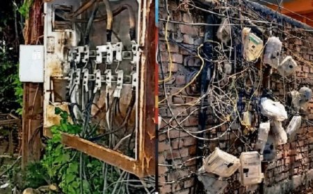 आरडीएसएस योजना के बाद भी कई कॉलोनियों में बदहाल बिजली नेटवर्क, हादसे का अंदेशा