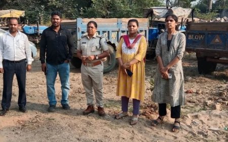 देहात थाने के सामने रेत माफिया की गुंडागर्दी, कर्मचारी पर ट्रैक्टर चढ़ाकर की हत्या की कोशिश