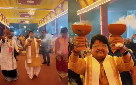 बंगाली परंपरा के अनुसार मां दुर्गा की विदाई, जानिए धुनुची नृत्य और सिंदूर खेला का महत्व
