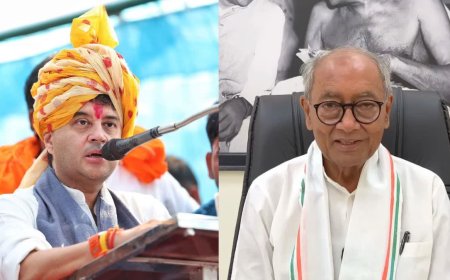 दिग्विजय सिंह के बयान पर ज्योतिरादित्य सिंधिया का पलटवार, बोले—'डेली कॉलेज भी सिंधिया परिवार की ही संस्था है'