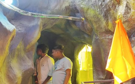 बुरहानपुर के खामनी गांव में फिर सजी मां वैष्णो देवी धाम की गुफा, 51 शक्तिपीठों के होंगे दर्शन
