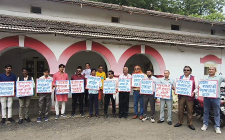 पत्रकारों की सुरक्षा के लिए केंद्रीय कानून की मांग; अखिल भारतीय ग्रामीण पत्रकार संघ ने कलेक्टर को सौंपा ज्ञापन