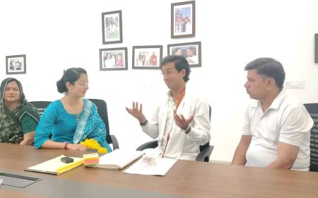 राघौगढ़ की बेटी मानसी वास्त्री का फ्रांस की EHESS पेरिस में पीएचडी के लिए चयन, विधायक जयवर्धन सिंह ने किया सम्मानित