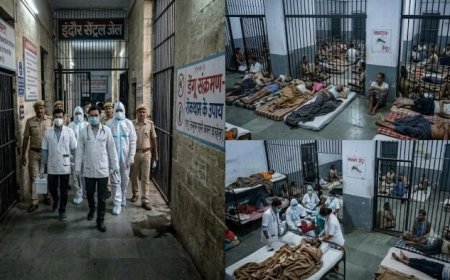 इंदौर सेंट्रल जेल में कैदियों की तबीयत बिगड़ी, एमवाय अस्पताल में कई मरीज उपचाररत