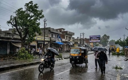 बंगाल की खाड़ी से उठे भीषण चक्रवात 'अर्नब' ने बढ़ाई चिंता, मध्य भारत में मौसम बिगड़ा