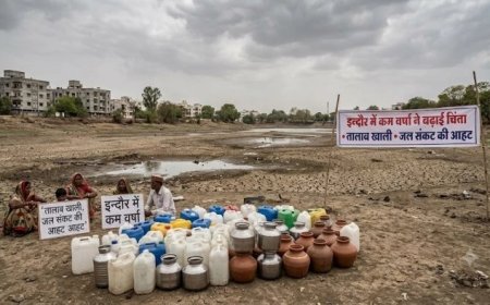 कम बारिश के चलते इंदौर में मंडराया जल संकट, यशवंत सागर में नर्मदा का पानी पहुंचाने की तैयारी