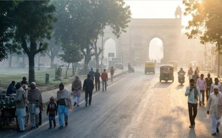 ग्वालियर में मौसम का बदला मिजाज, रात का पारा गिरकर 17.3 डिग्री पहुंचा; सुबह-शाम बढ़ी ठंडक