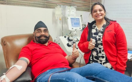 जबलपुर के सरबजीत सिंह नारंग ने 203 बार रक्तदान कर मिसाल पेश की, शादी की सालगिरह पर भी किया डोनेशन