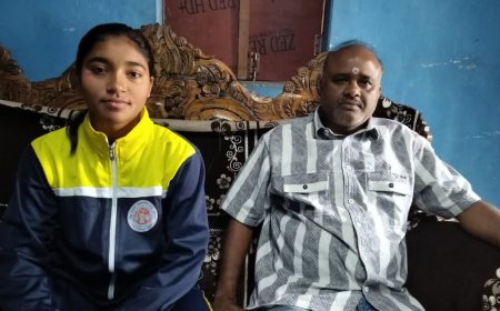 सिंगरौली की 15 वर्षीय स्वाति का राष्ट्रीय वॉलीबॉल टीम में चयन, गांव से नेशनल तक तय किया सफर