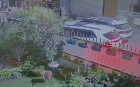 एसयूवी से आए चोरों ने लॉक तोड़कर उड़ाई डॉक्टर एके जैन की कार, पुलिस गश्त पर उठे सवाल