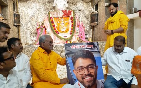 इंदौर के खजराना गणेश मंदिर में भारतीय पायलट की लंबी उम्र के लिए प्रार्थना, भेजा जाएगा निमंत्रण
