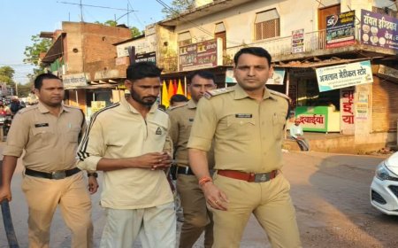 शिवपुरी में नाबालिग से सरेराह छेड़खानी और मारपीट, पुलिस ने निकाला मुख्य आरोपी का जुलूस